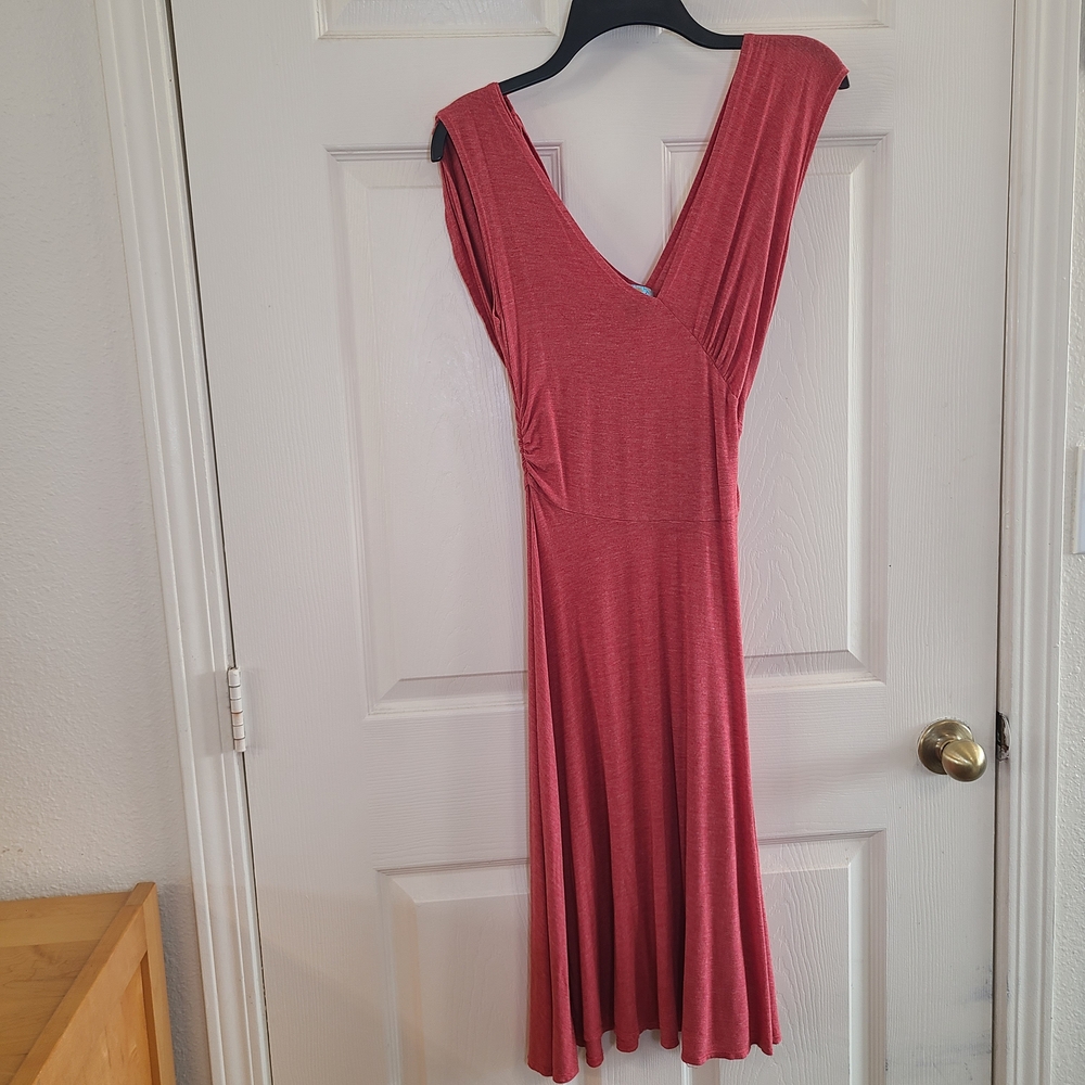 Plenty by Tracy Reese Sleeveless V-Neck Maxi Dress in Rose